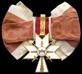 Grand Cross with Star: Badge