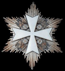 Order of the German Eagle with Star: Star, Obverse