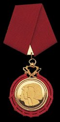 Bravery Medal in Gold