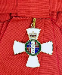 Knight/Dame Grand Commander: Badge, Obverse Knight/Dame Grand Commander: Badge, Obverse