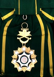 King Abdul Aziz Sash: Badge