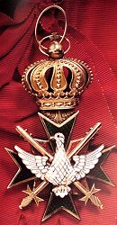 Grand Cross with Swords: Badge
