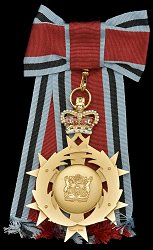 Dame Commander: Badge, Reverse Dame Commander: Badge, Reverse