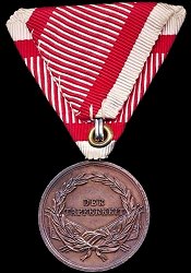 Bronze Medal, Reverse