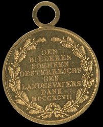 Gold Medal, Reverse