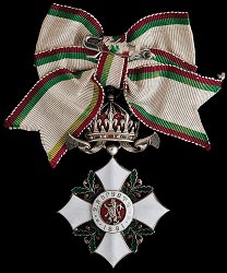 Class 5 with Crown (ladies' bow), Reverse Class 5 with Crown (ladies' bow), Reverse
