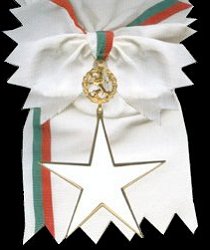 With Ribbon: Badge