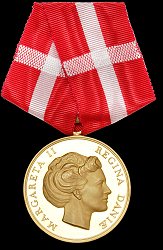 Medal of Merit in Gold, Obverse