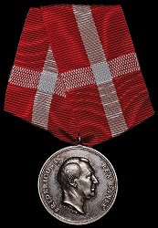 Royal Medal of Recompense in Silver, Obverse Royal Medal of Recompense in Silver, Obverse