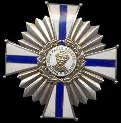 Grand Cross with Silver Star: Star, Obverse