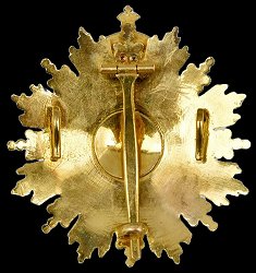 Knight Grand Cross: Star, Reverse