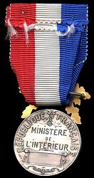 Silver Medal Class 1, Reverse