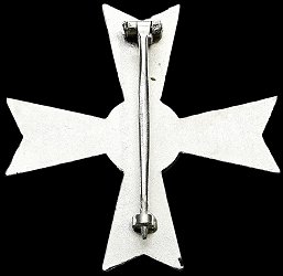 Merit Cross Class 1 Type 1, Reverse