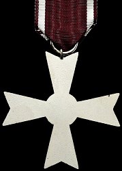 Merit Cross (Male), Reverse