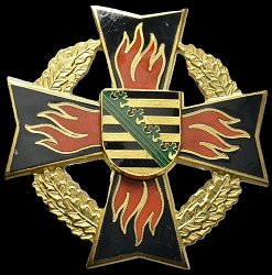 Fire Service Decoration in Gold, Obverse