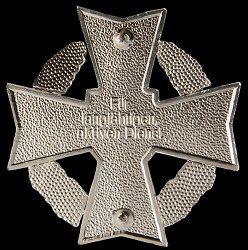 Rescue Service Decoration Silver, Reverse