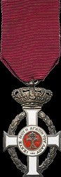 Knight Silver Cross, Obverse