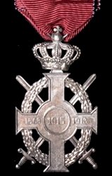 Knight's Silver Cross, Reverse