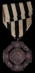 Class 2 Silver Medal, Reverse Class 2 Cross of Merit, Reverse