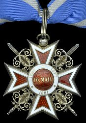 Grand Officer: Badge, Reverse