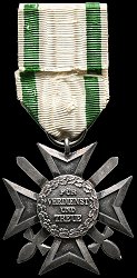 Silver Merit Cross, Reverse