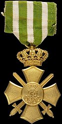 Cross with Crown and Swords, Obverse