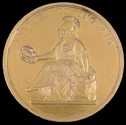 Large Gold Medal, Reverse