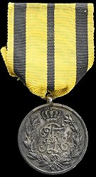 Silver Medal (Male), Obverse