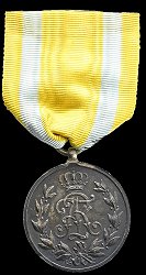 Silver Medal (Male), Obverse