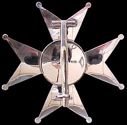 Commander 1st Class Star, Reverse