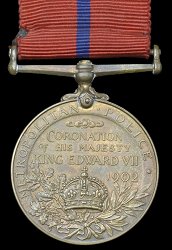Metropolitan Police Bronze Medal, Reverse Metropolitan Police Bronze Medal, Reverse