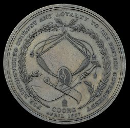 Bronze Medal, Reverse