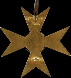 Honour Cross, Reverse Honour Cross, Reverse